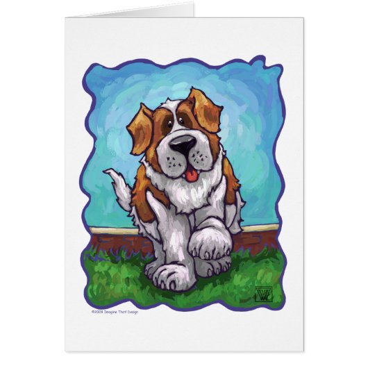 St. Bernard Gifts & Accessories Cards (Front)