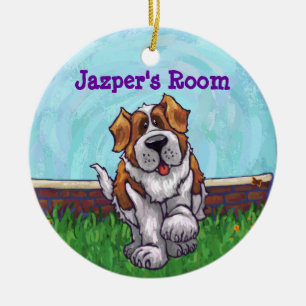 St. Bernard Gifts & Accessories Ceramic Ornament