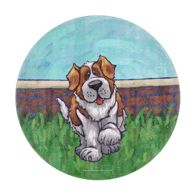 St. Bernard Gifts & Accessories Cutting Board (Front)