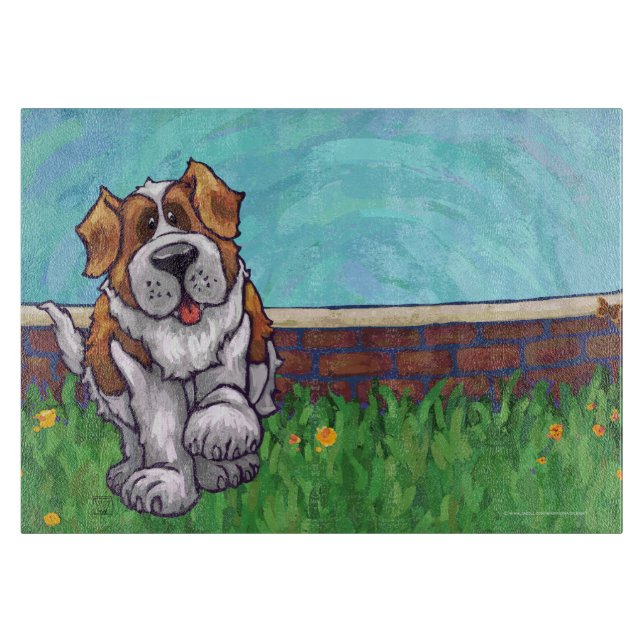 St. Bernard Gifts & Accessories Cutting Board (Front)