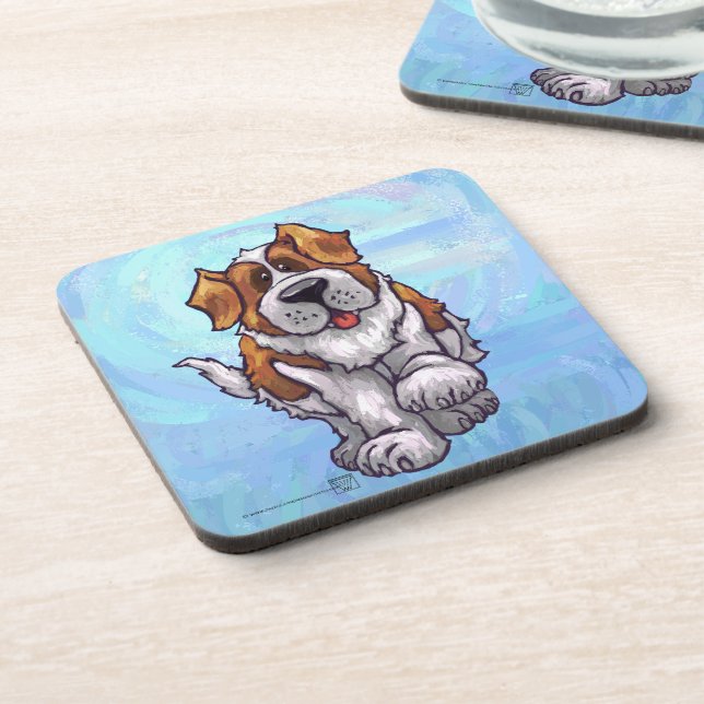 St. Bernard Gifts & Accessories Drink Coaster (Left Side)