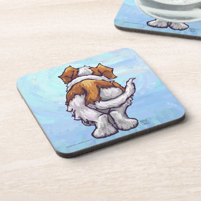 St. Bernard Gifts & Accessories Drink Coaster (Left Side)