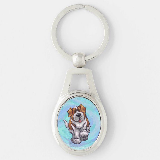 St. Bernard Gifts & Accessories Keychain (Front)