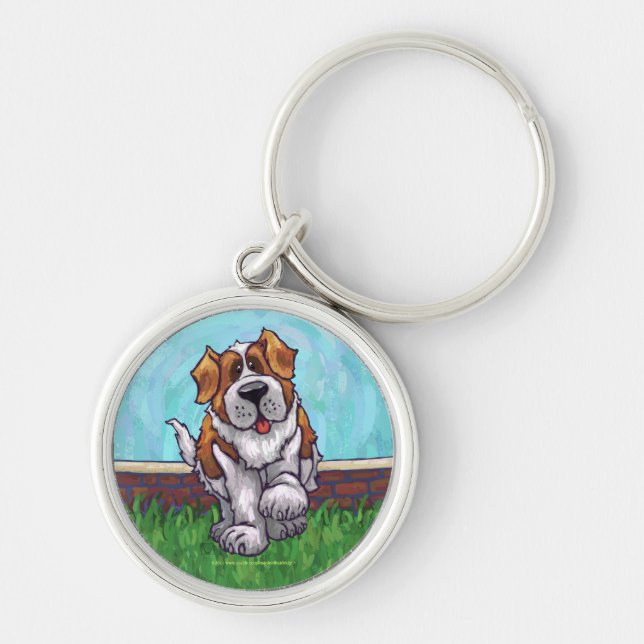 St. Bernard Gifts & Accessories Keychain (Front)