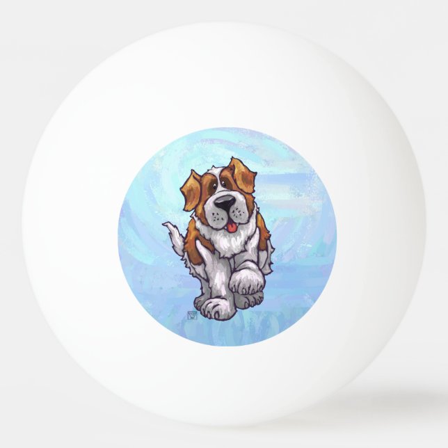 St. Bernard Gifts & Accessories Ping-Pong Ball (Back)