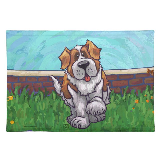 St. Bernard Gifts & Accessories Placemat (Front)