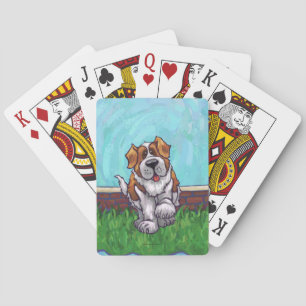 St. Bernard Gifts & Accessories Poker Cards