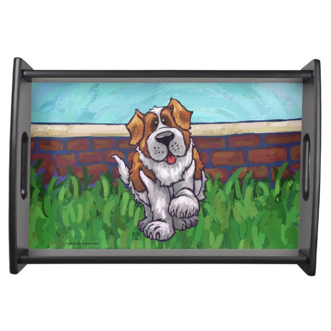 St. Bernard Gifts & Accessories Serving Tray (Front)