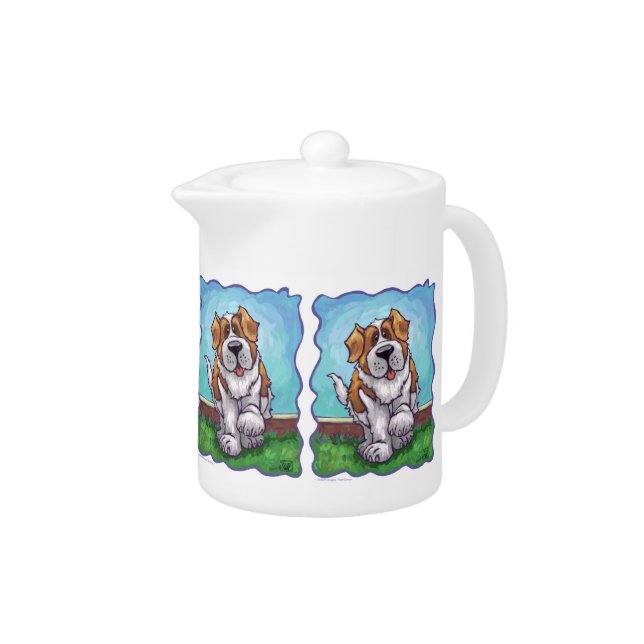 St. Bernard Gifts & Accessories Teapot (Right)