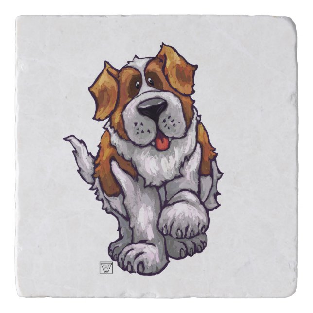 St. Bernard Gifts & Accessories Trivet (Front)