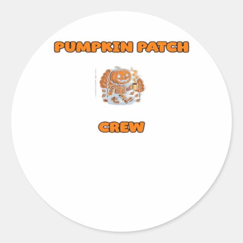 St. Bernard Halloween Thanksgiving Christmas Class Classic Round Sticker