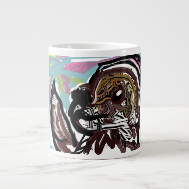 st bernard love giant coffee mug (Front)