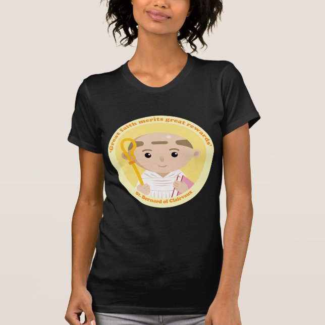 St. Bernard of Clairvaux T-Shirt (Front)