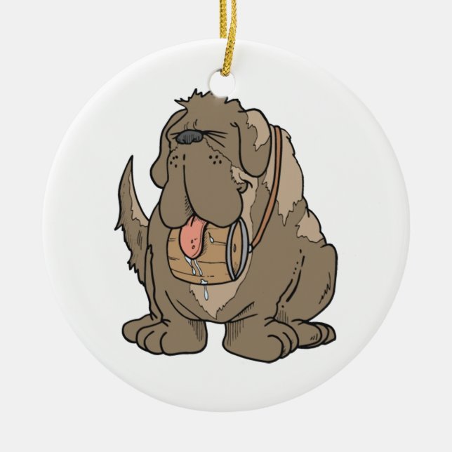 st bernard ornament (Front)