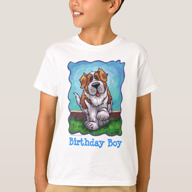 St. Bernard Party Center T-Shirt (Front)