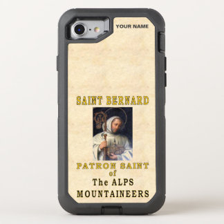 St. BERNARD (Patron Saint of Mountaineers) OtterBox Defender iPhone SE/8/7 Case