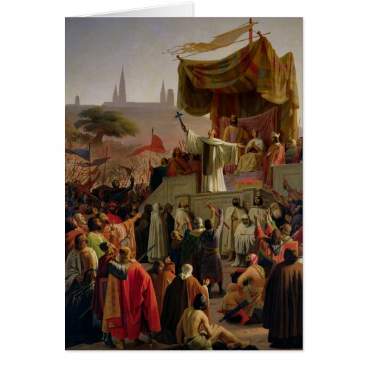 St. Bernard Preaching the Second Crusade Cards (Front)