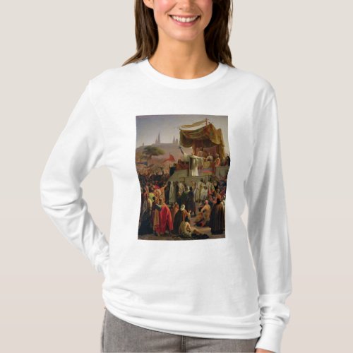 St Bernard Preaching the Second Crusade T_Shirt