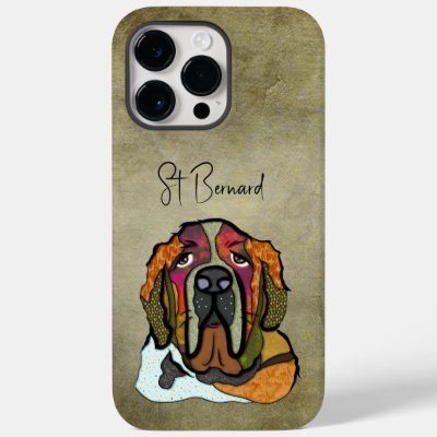 St Bernard Ugly Face Case-Mate iPhone Case