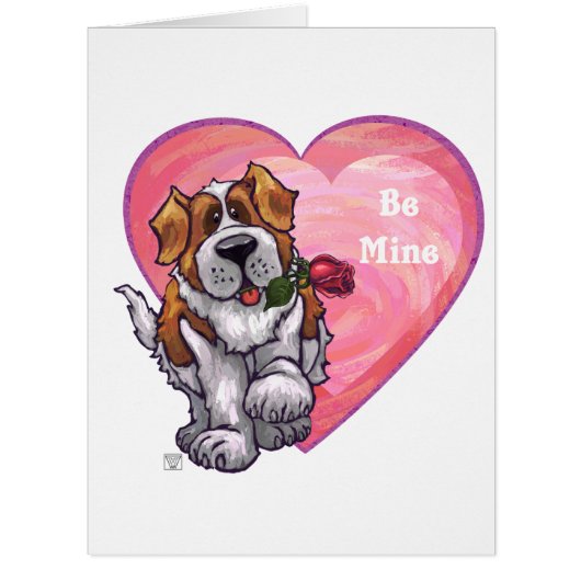 St. Bernard Valentine's Day (Front)