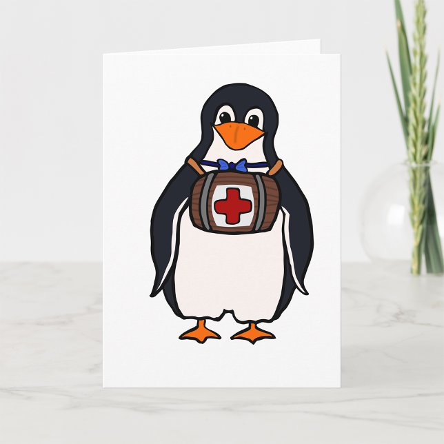 St Bernard's Penguin Greeting Cards (Creator Uploaded)
