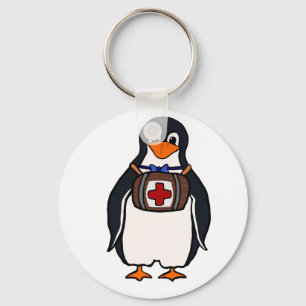 St Bernard's Penguin Keychain