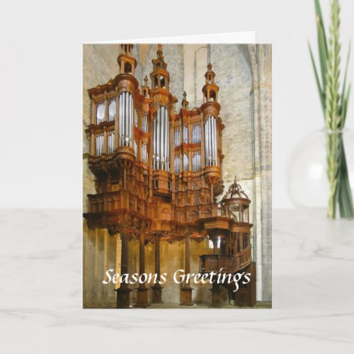 St Bertrand_de_Comminges organ Holiday Card