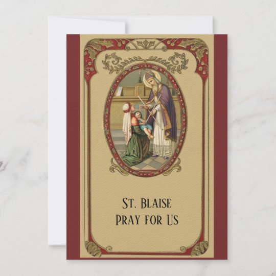 St. Blaise Catholic Patron Saint of Throat Illness
