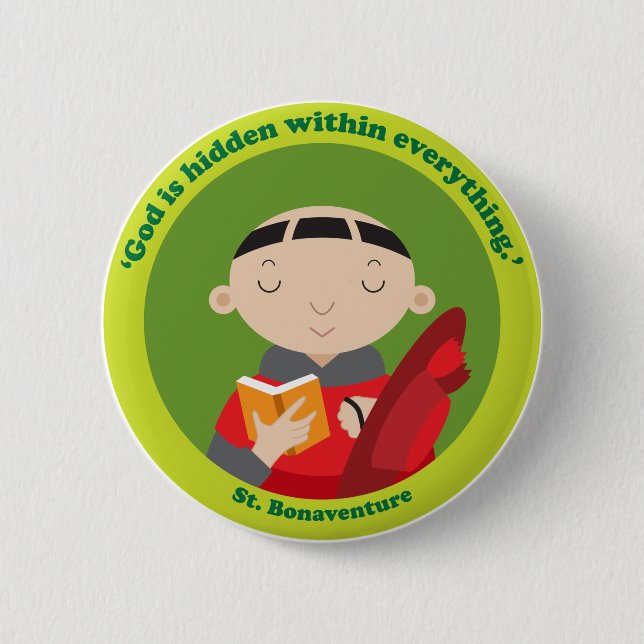 St. Bonaventure Button (Front)