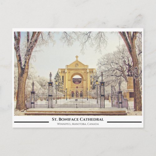 St Boniface Catherdral Postcard