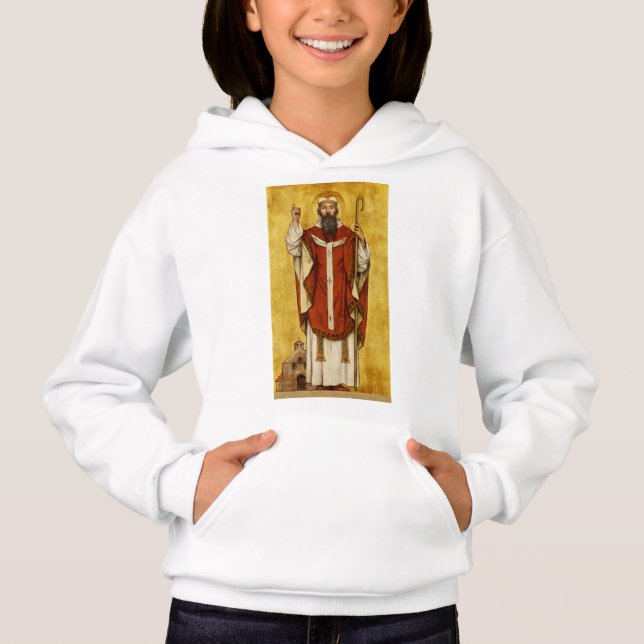 St. Boniface of Mainz - Patron of Educators Hoodie (Front)