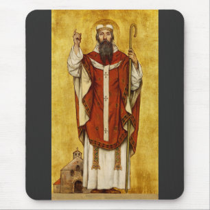 St. Boniface of Mainz - Patron of Educators Mouse Pad