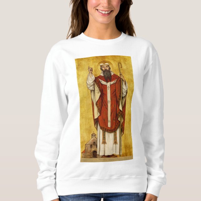 St. Boniface of Mainz - Patron of Educators Sweatshirt (Front)