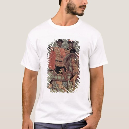 St Boris and St Gleb Mounted c1377 T_Shirt