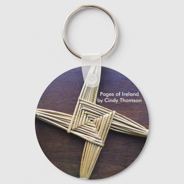 St. Brigid Cross Keychain (Front)