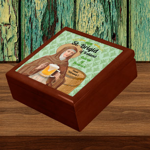 St. Brigid of Ireland and Her Barrel of Beer Gift Box