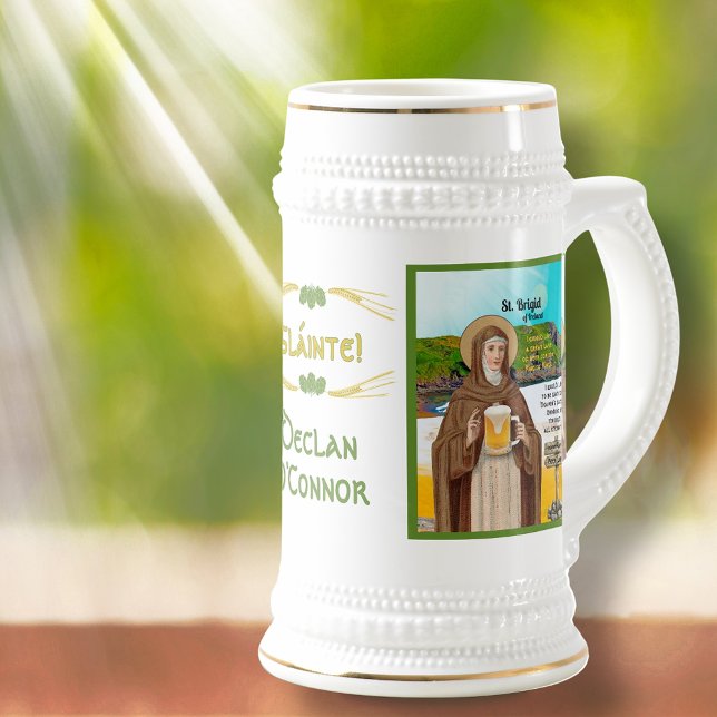 St. Brigid of Ireland and Her Lake of Beer Beer Stein (Creator Uploaded)