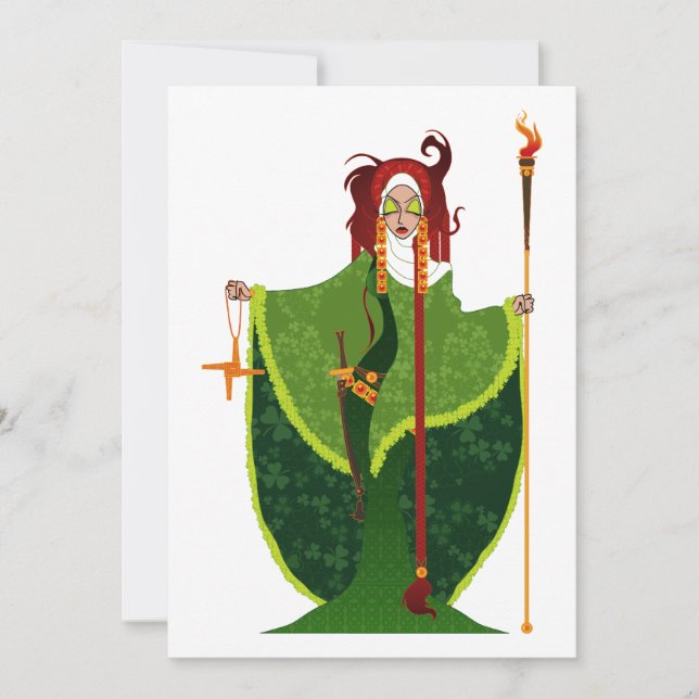St. Brigid of Ireland Invitations (Front)