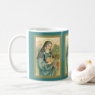 St. Brigid of Ireland (M 014) Coffee Mug 3
