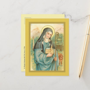 St. Brigid of Ireland (M 014) Postcard