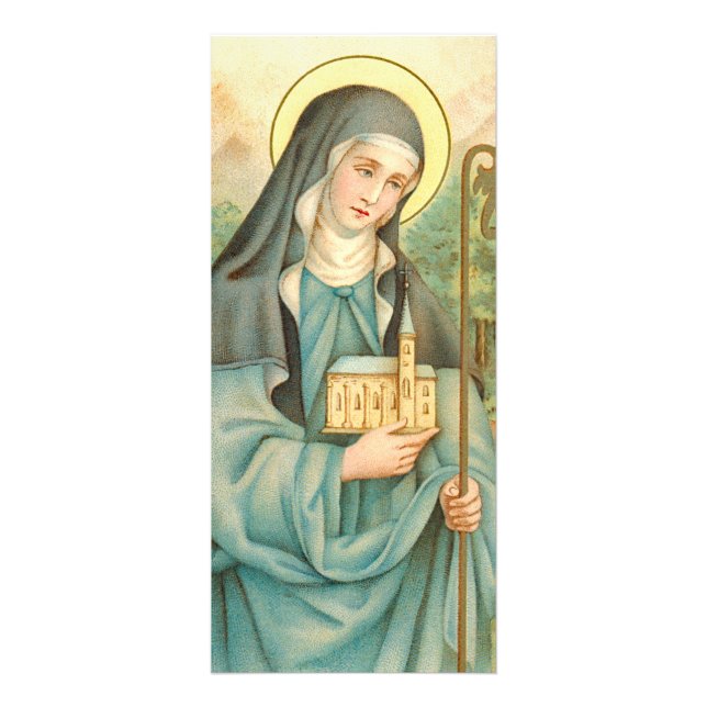 St. Brigid of Ireland (M 014) Rack Card (Front)