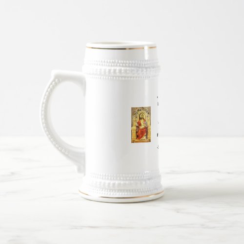 St Brigid of Ireland SteinMug Beer Stein