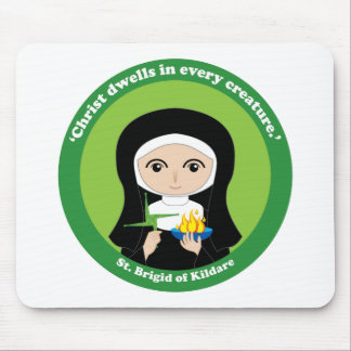 St. Brigid of Kildare Mouse Pad