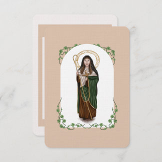 St. Brigid of Kildare Novena Card