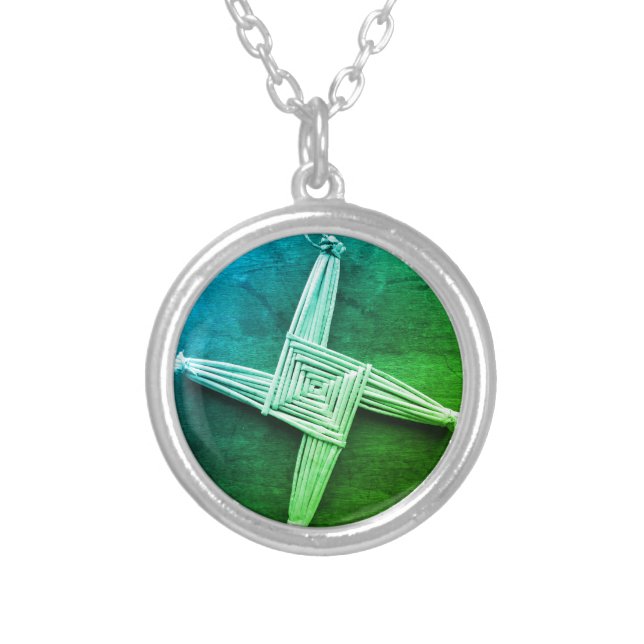 St. Brigid's Cross Necklace (Front)