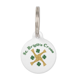 St. Brigids Cross Pet ID Tag