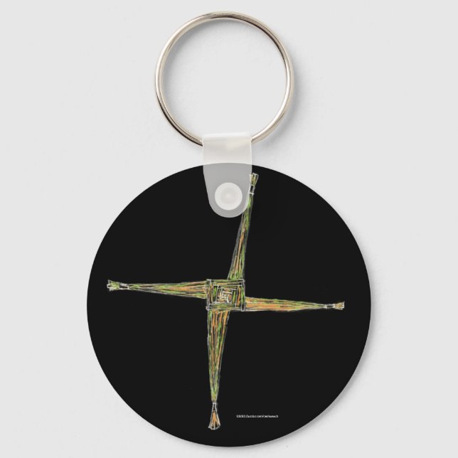 St Brigid's Day, St Bridget's Cross,  Keychain, Keychain (Front)