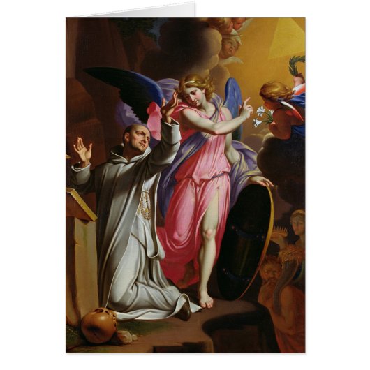 St. Bruno at Prayer, 1671 Cards (Front)