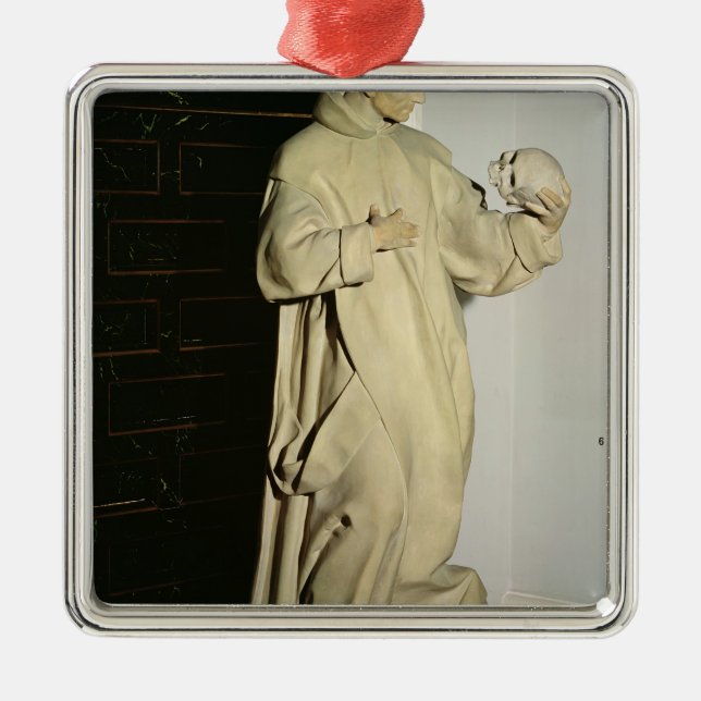 St. Bruno Metal Ornament (Front)