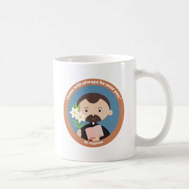 St Cajetan Coffee Mug (Right)